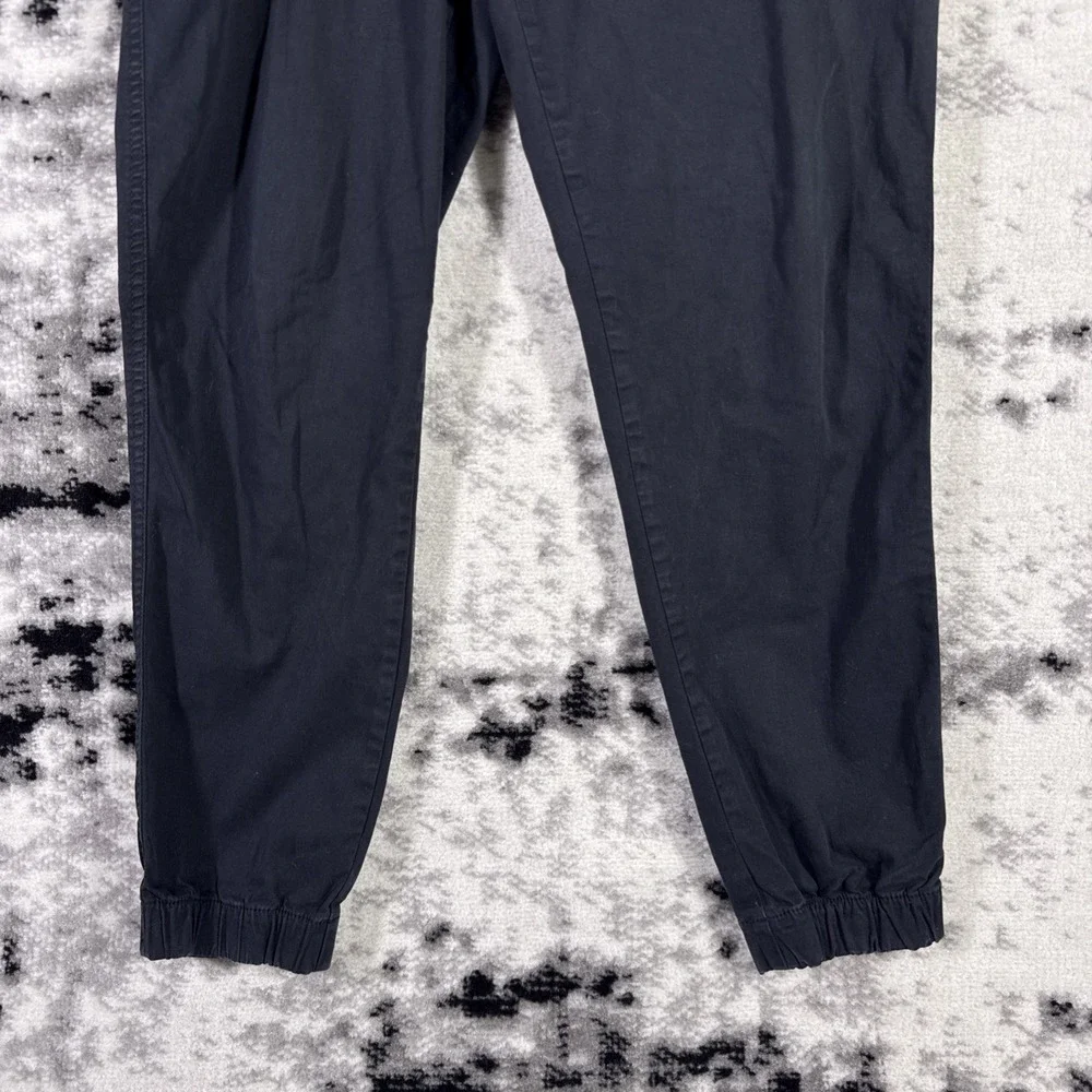 Bearbottom Pants Mens Size Extra Large Black‎ Tapered Leg Stretch Chino Preppy